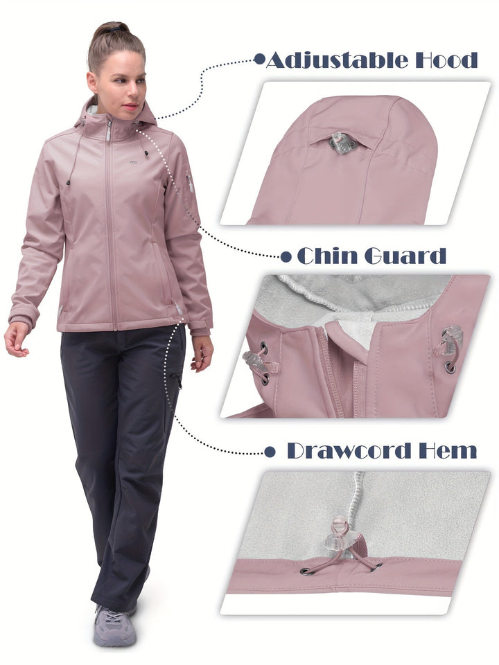 Stilla | Vandtæt og Vindafvisende Softshell Jakke Til Kvinder