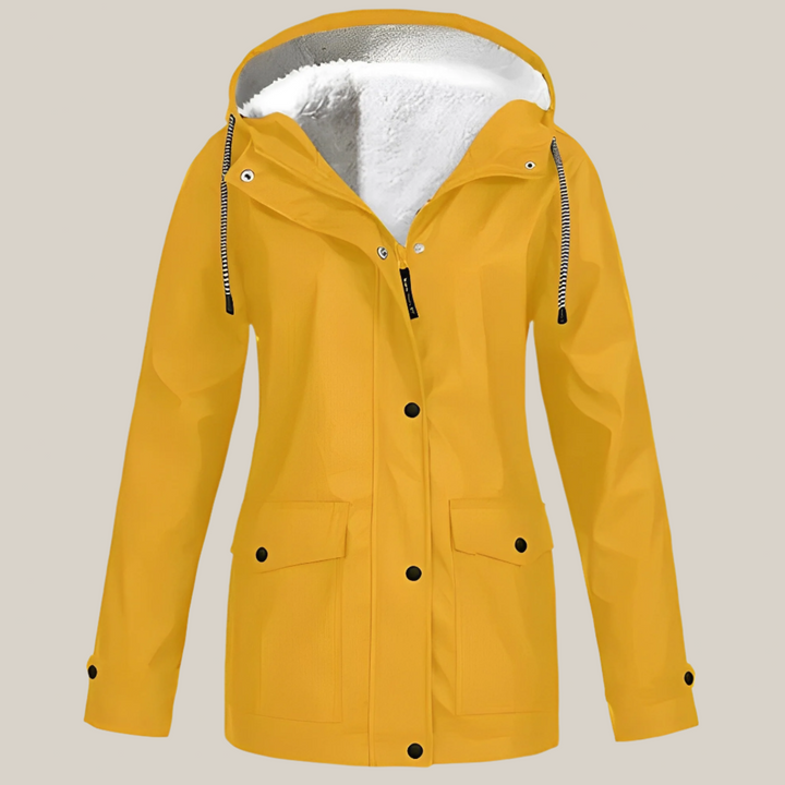 Stilla | Polstret outdoor-regnfrakke