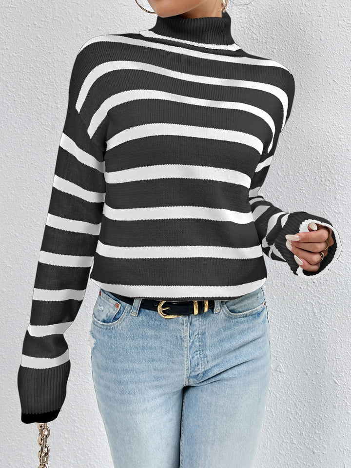 Stilla | Trendy finstrikket pullover til damer