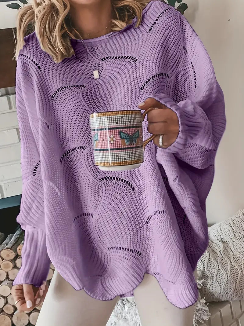 Stilla | Enkel strikpullover