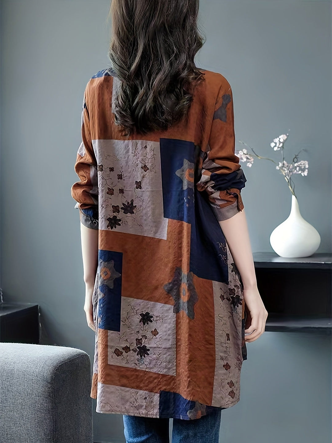 Stilla | Dame Skjorte Hør Plus Size