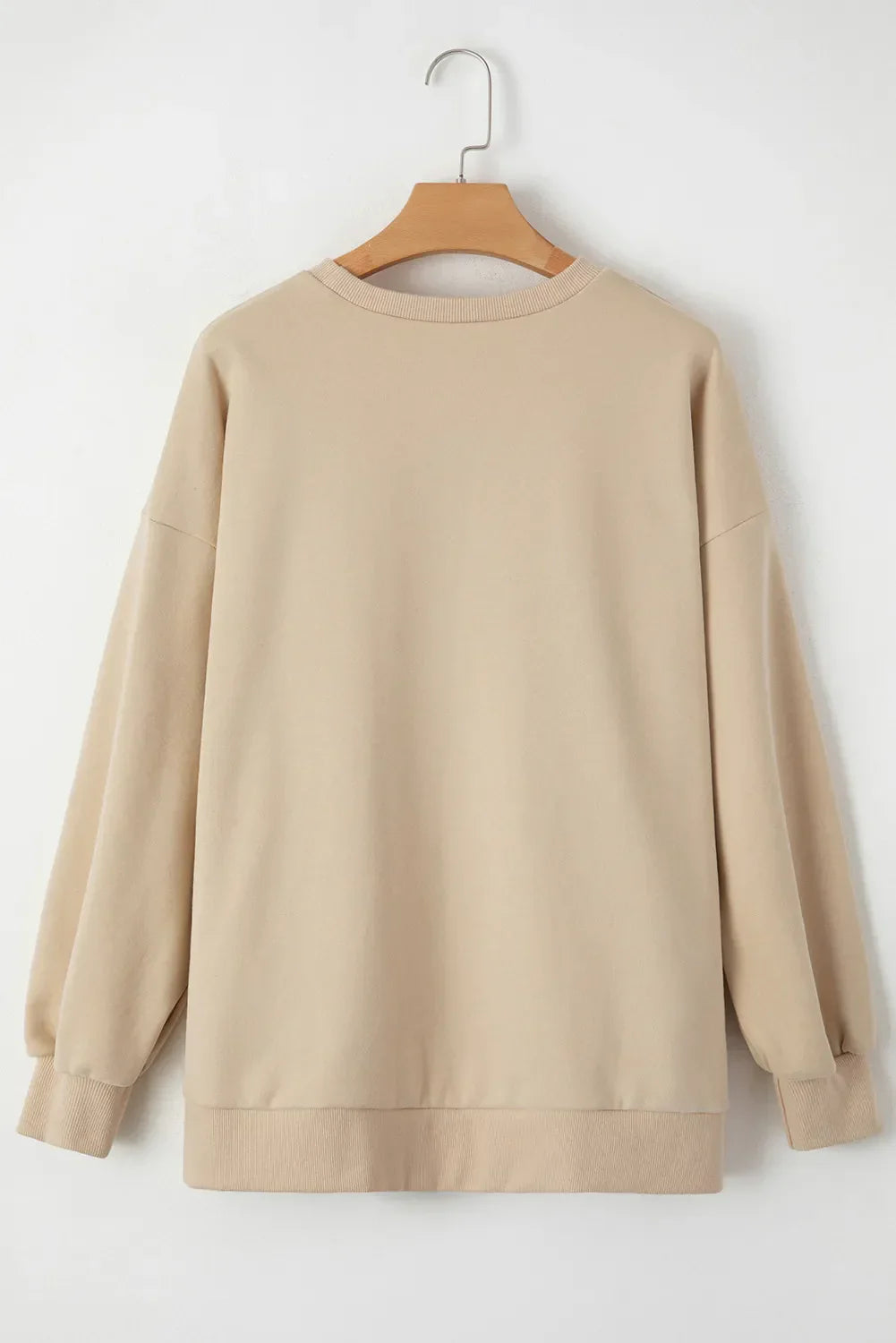Stilla | Sweatshirt med Rund Halsaussnit og Lange Ærmer