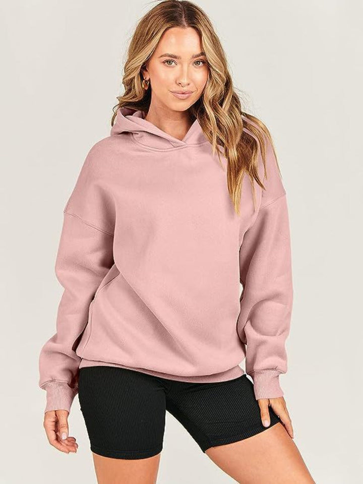 Stilla | Sweatshirt med lange ærmer og faldende skuldre