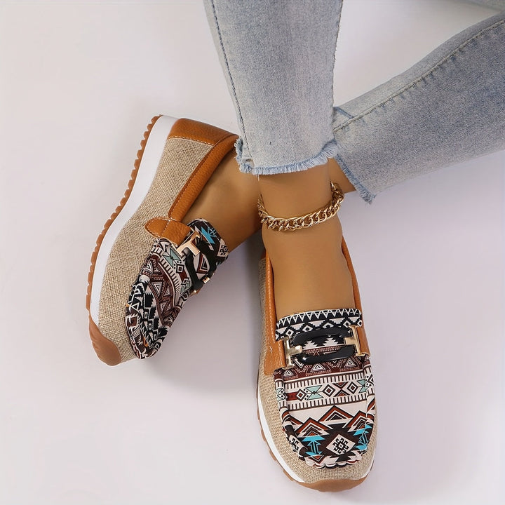 Stilla | Dame Slip on Mokasiner Britisk Stil