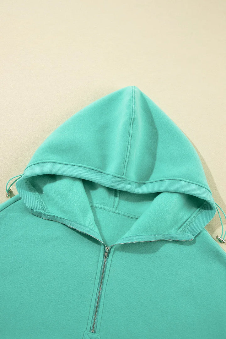 Stilla | Svedjakke med halvzipper, lange ærmer og lommer