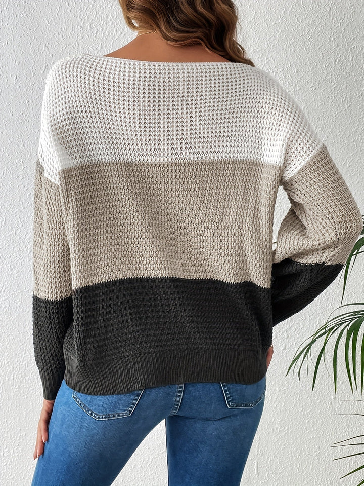 Stilla | Pullover med båthals