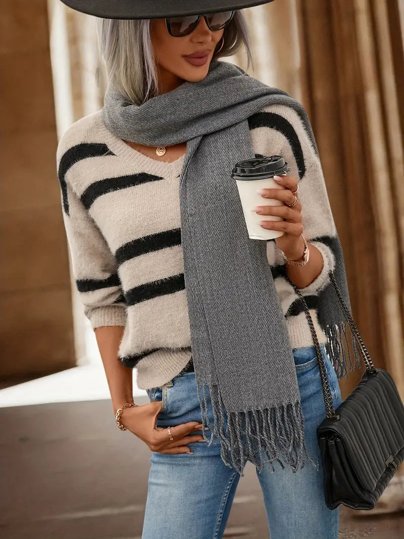 Stilla | Moderne og Fleksibel Strikpullover