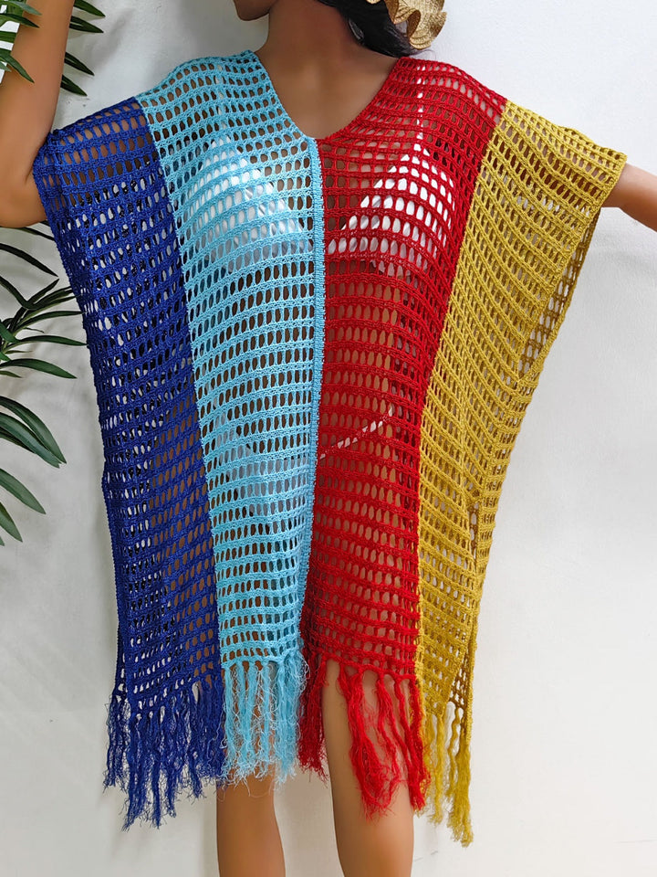 Stilla | Farveblok Scoop Neck Cover up