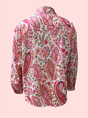 Stilla | Damebluse Med Polo Krave, Lange Ærmer, Sommer Afslappet
