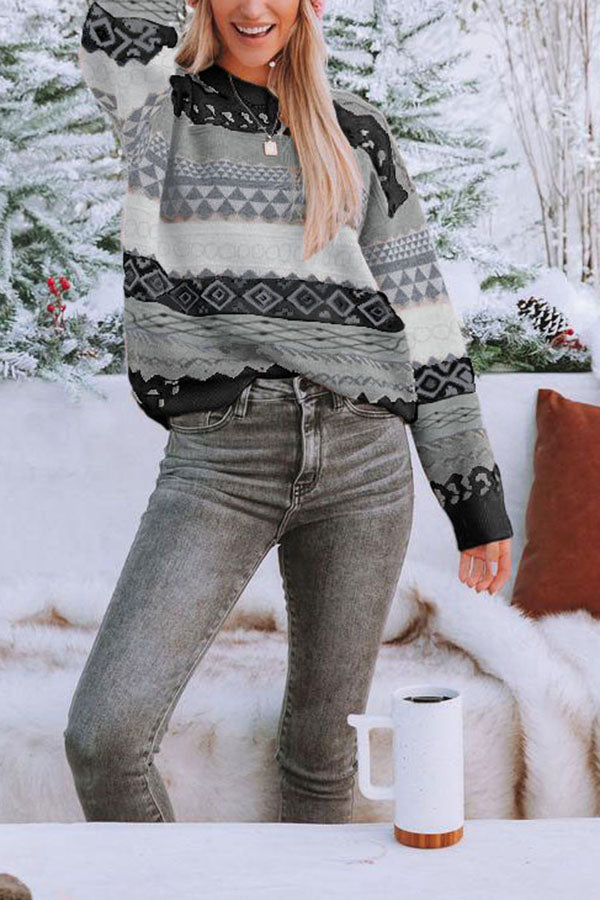 Stilla | Snowdrift Pullover Strikket Trøje