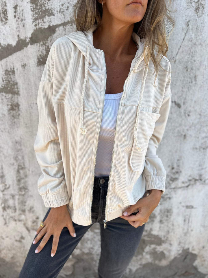 Stilla | Hoodie med lynlås til et afslappet outfit