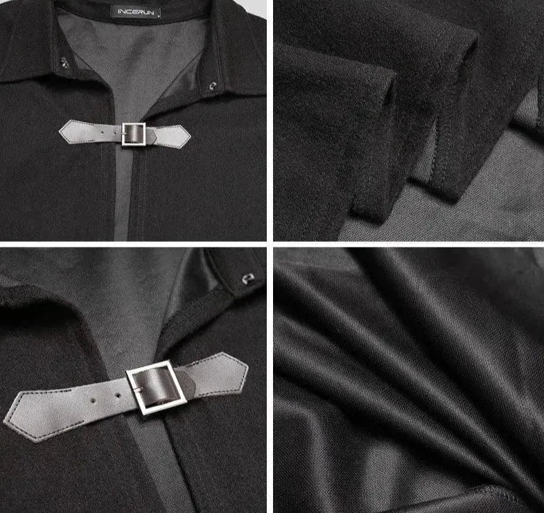 Stilla | Mode Herre Poncho Overfrakke