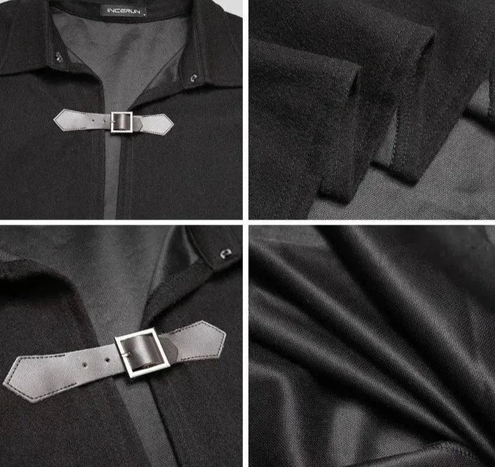 Stilla | Mode Herre Poncho Overfrakke