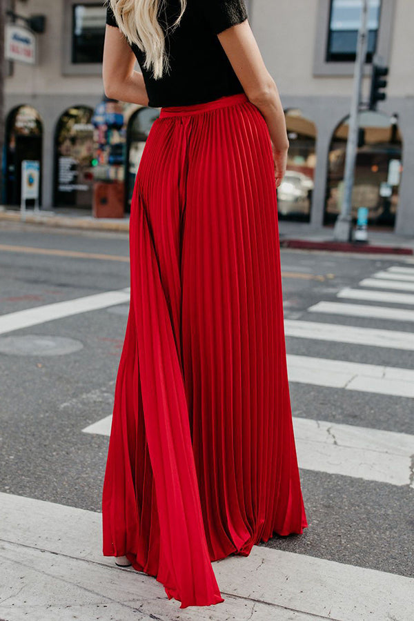 Stilla | for Eternity Plisseret Maxi Nederdel