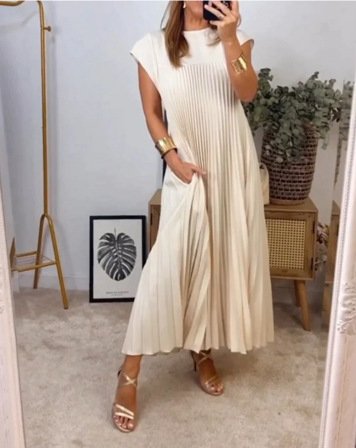 Stilla | Plisseret Chic Kjole