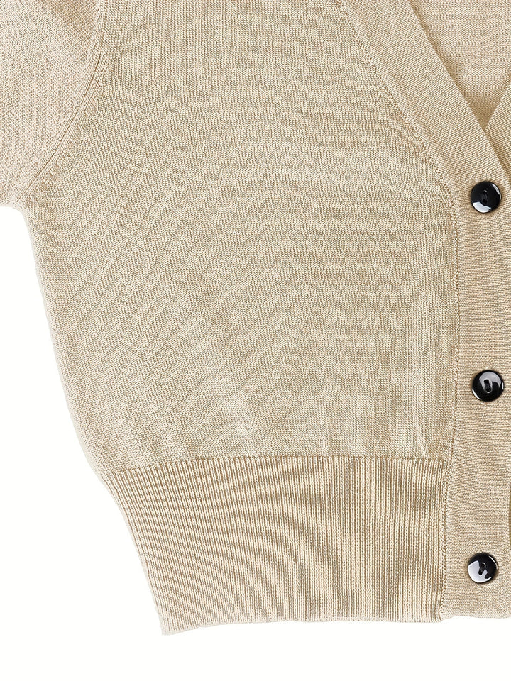 Stilla | Cardigan Bolero med knaplukning