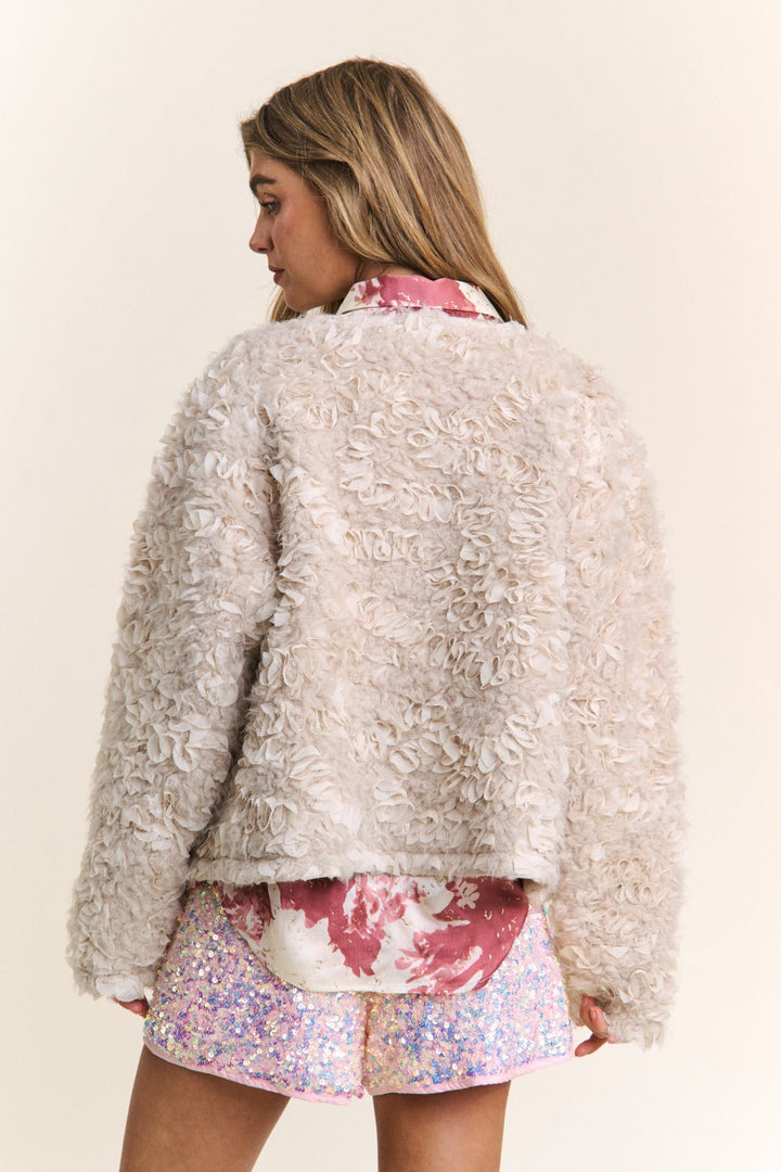 Stilla | Smart Jakke Af Blandede Materialer