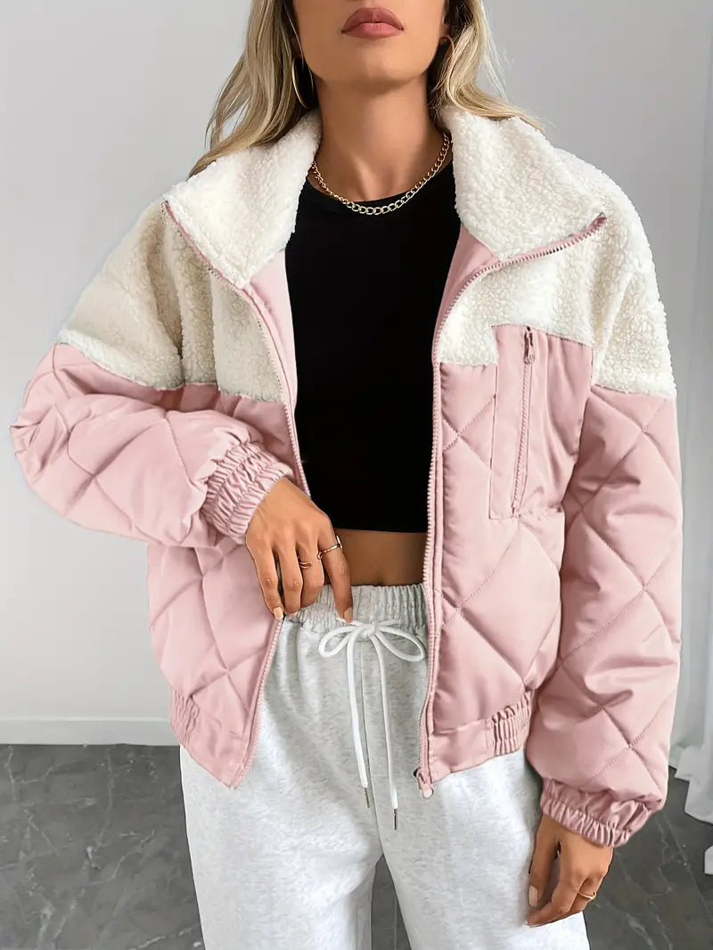 Stilla | Fleece-steppjakke