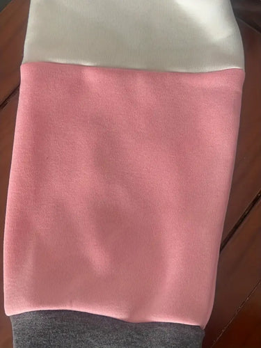 Stilla | Elegant Hættebluse Colorblock Afslappet Med Lange Ærmer