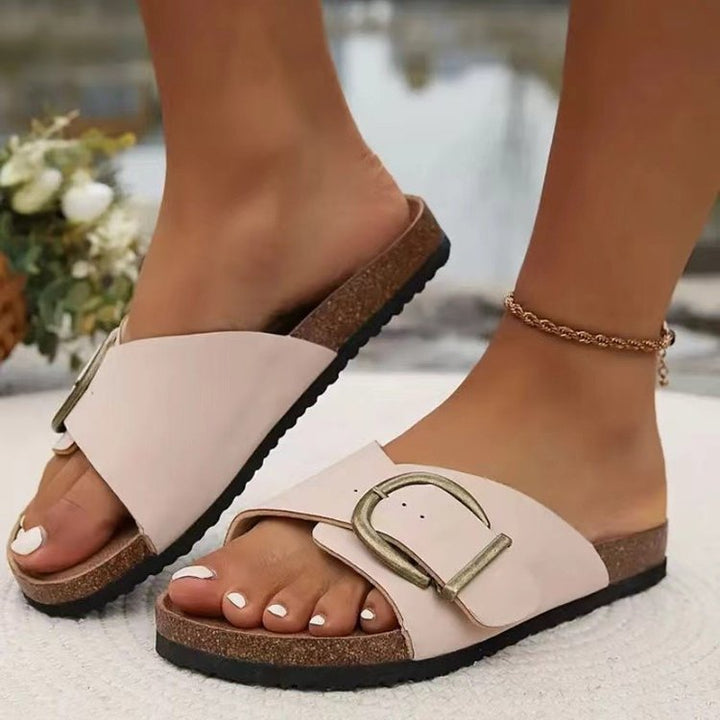 Stilla | Dame Sandaler med stor spænde