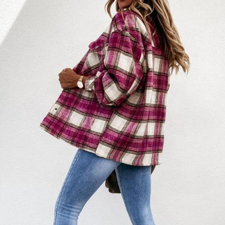 Stilla | Flanneljakke til damer - Stilfuld & Varm overtøj