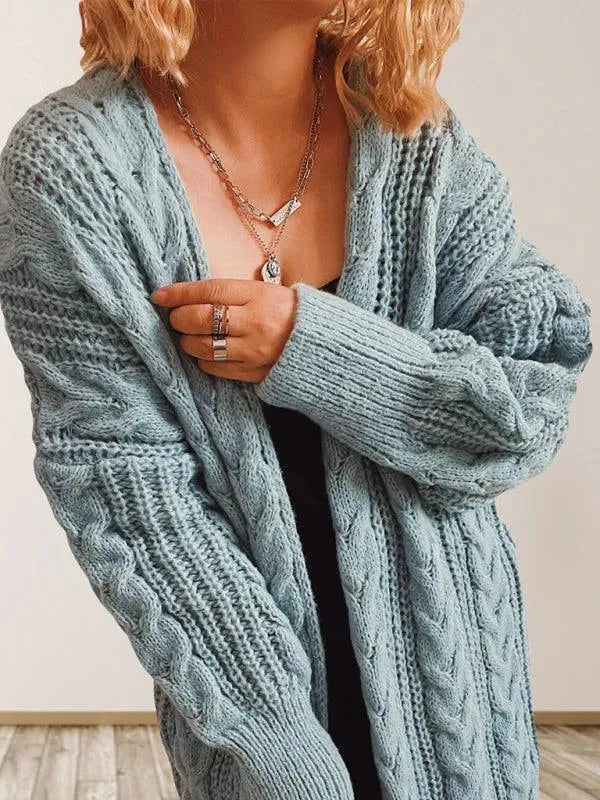 Stilla | Drop Ærme Strikjakke Pullover