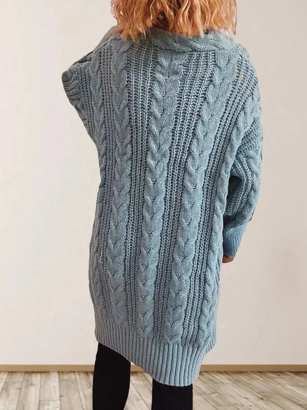 Stilla | Drop Ærme Strikjakke Pullover