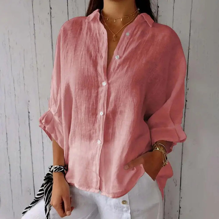Stilla | Linned Kvinders Bluse Til Sommer