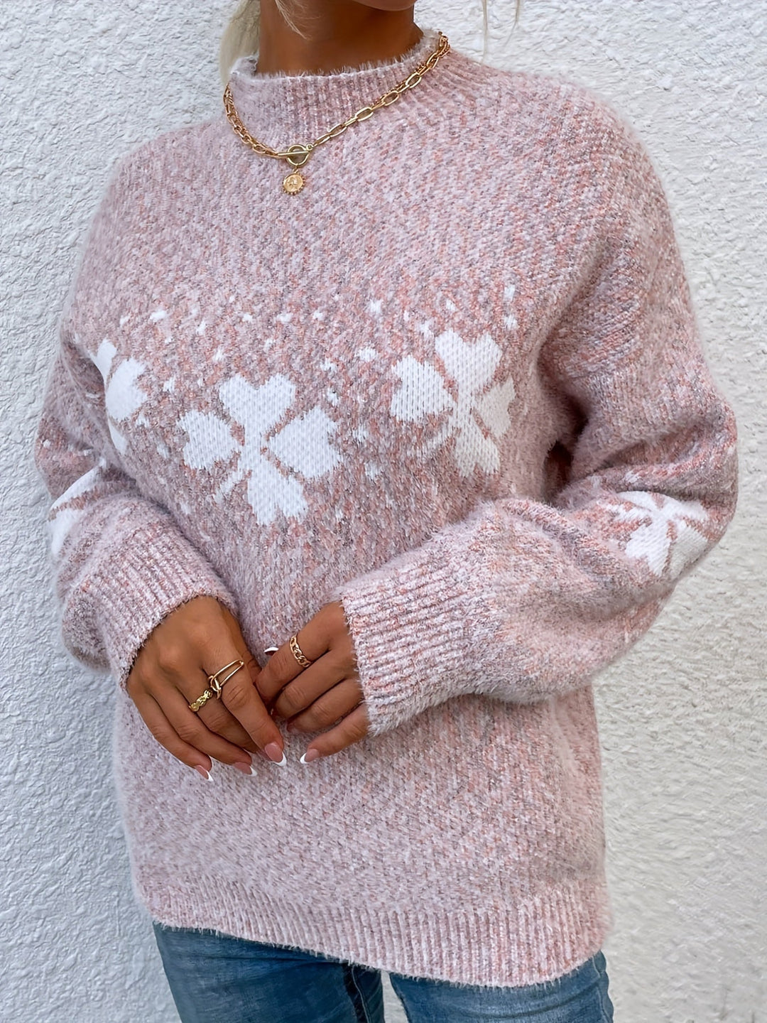 Stilla | Firekløver Pullover