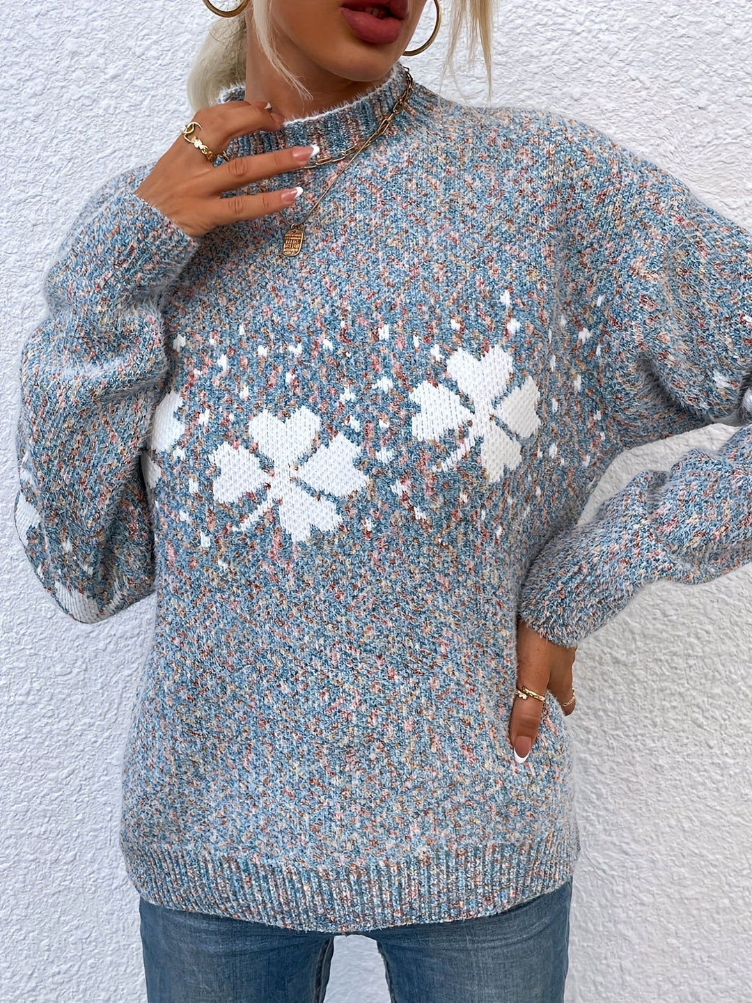 Stilla | Firekløver Pullover