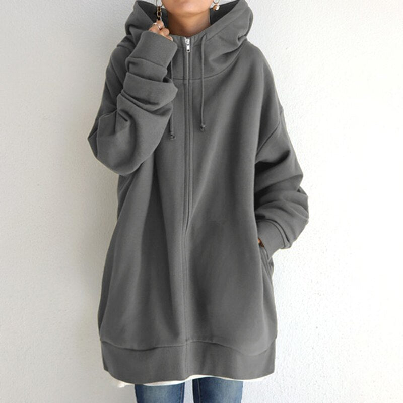 Stilla | Behagelig oversized vinter hoodie Cassandra