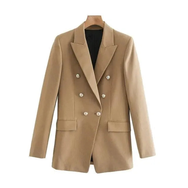 Stilla | FRANS Vintage Blazer Dame - Formelt-Erhverv - Uni-Enfarvet