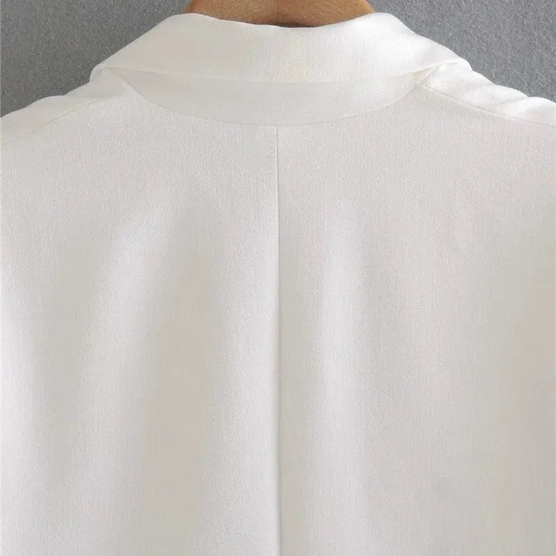 Stilla | FRANS Vintage Blazer Dame - Formelt-Erhverv - Uni-Enfarvet