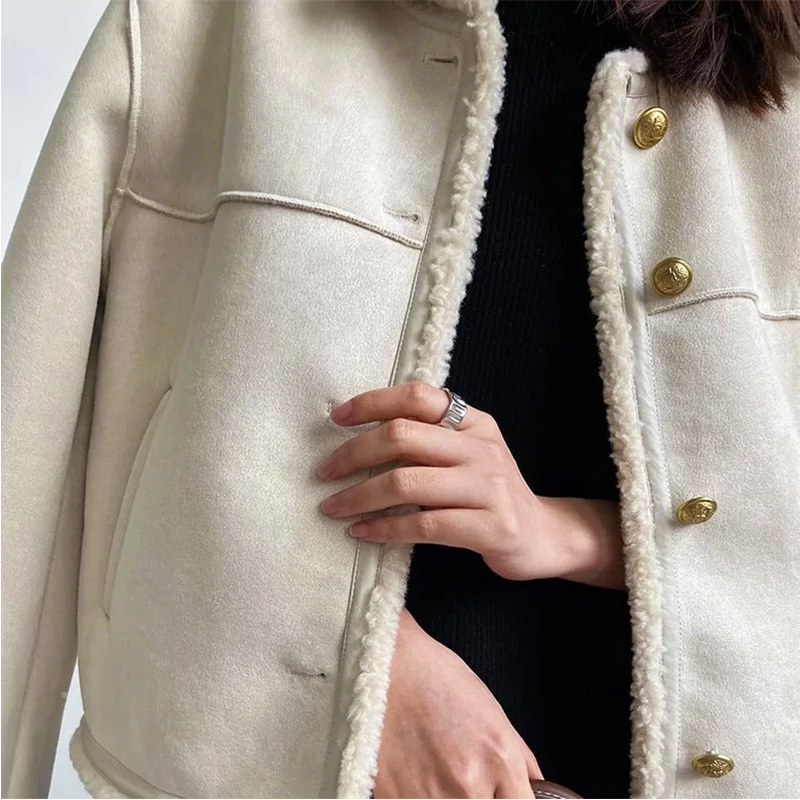 Stilla | Vintage Velourjakke - Varme og Behagelig Pasform