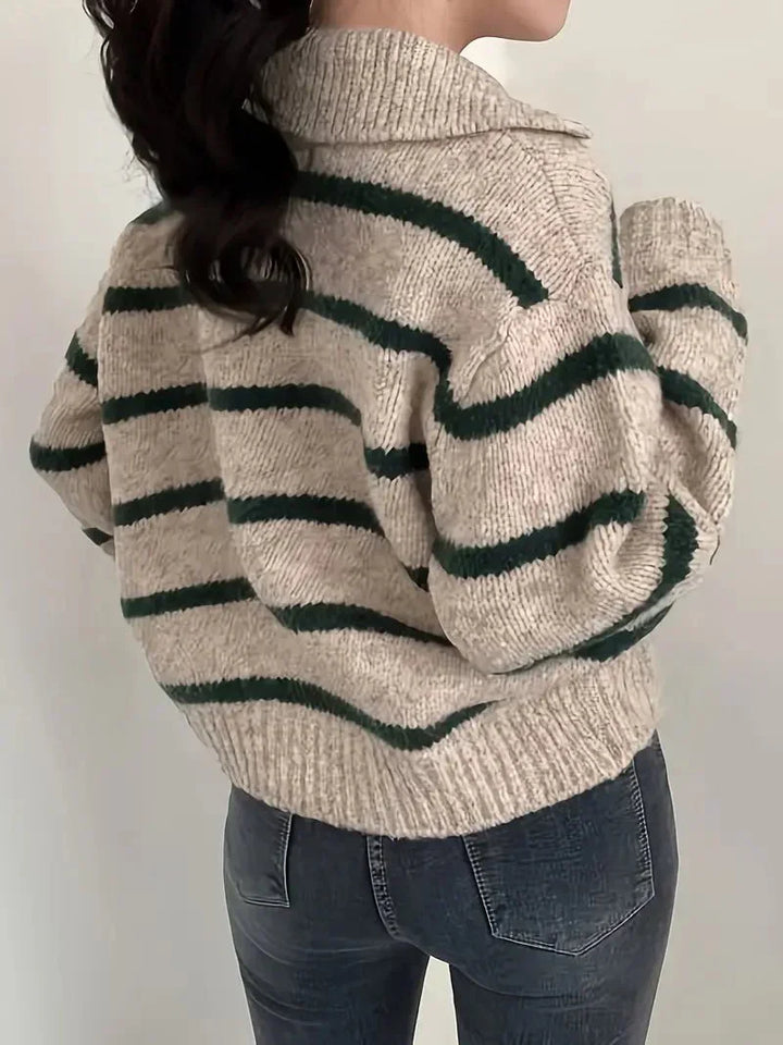 Stilla | Pullover Med V-udskæring