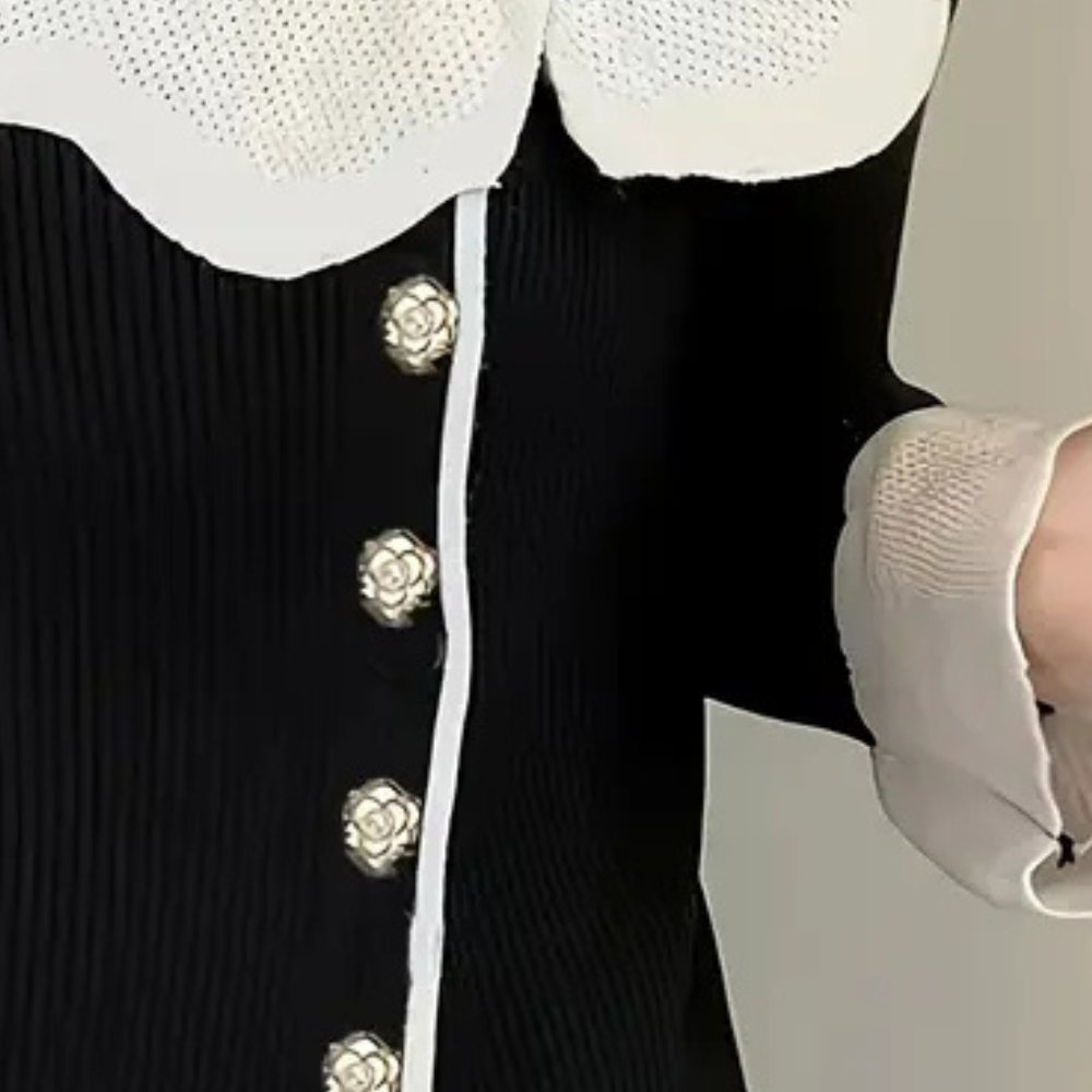 Stilla | Elegant pullover med krave til damer