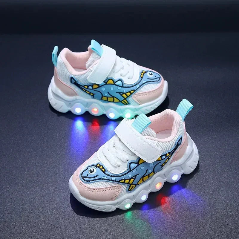 Skovae | Lysende Dino Sneakers