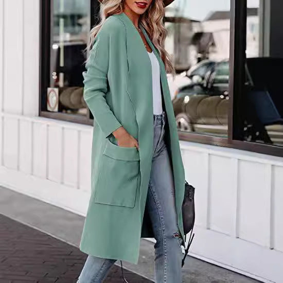 Stilla | Lang Cardigan - Åben Front - Elegant Fritidstøj