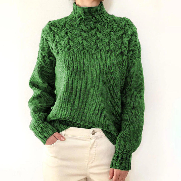 Stilla | Rullekrave Sweater Strikket