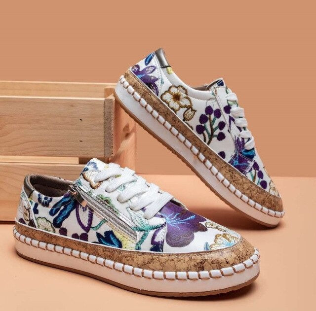 Stilla | Santorini Flower Sneaker N1 Trend i sæsonen