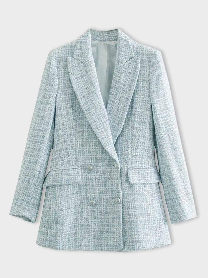 Stilla | Blazer til kvinder Moderne snit i lyseblå