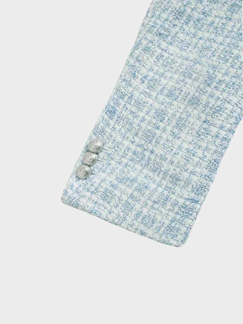 Stilla | Blazer til kvinder Moderne snit i lyseblå