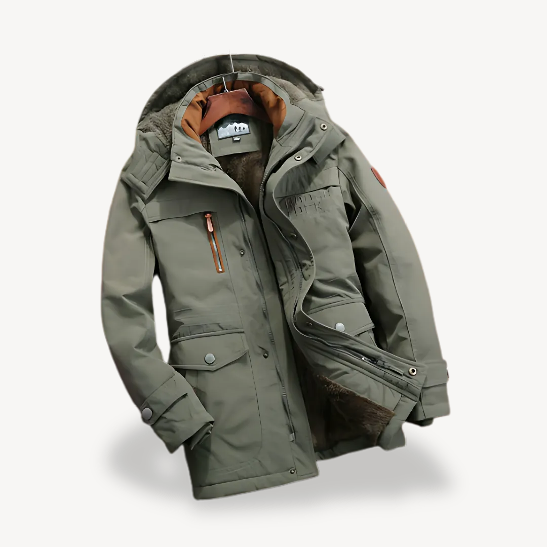Stilla | Vinter Parka Jakke med Fleece-foring
