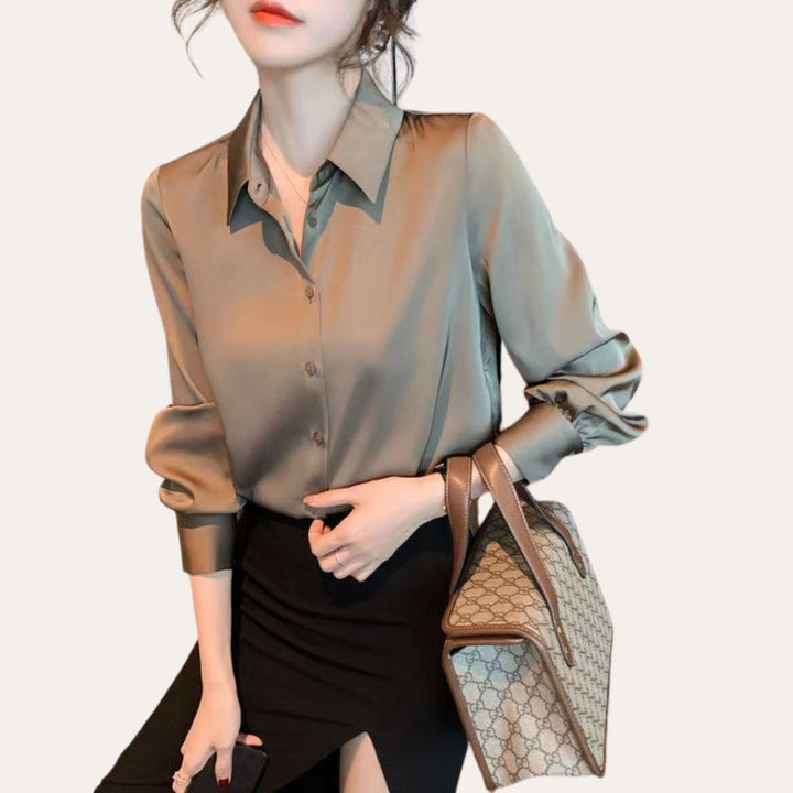 Stilla | Kvinders Satin Bluse