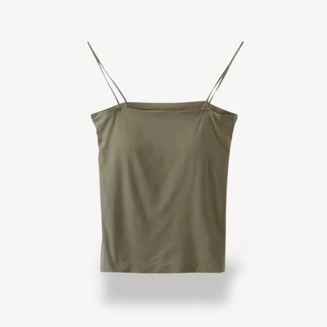 Stilla | Kvinders Strikket Spaghetti Top