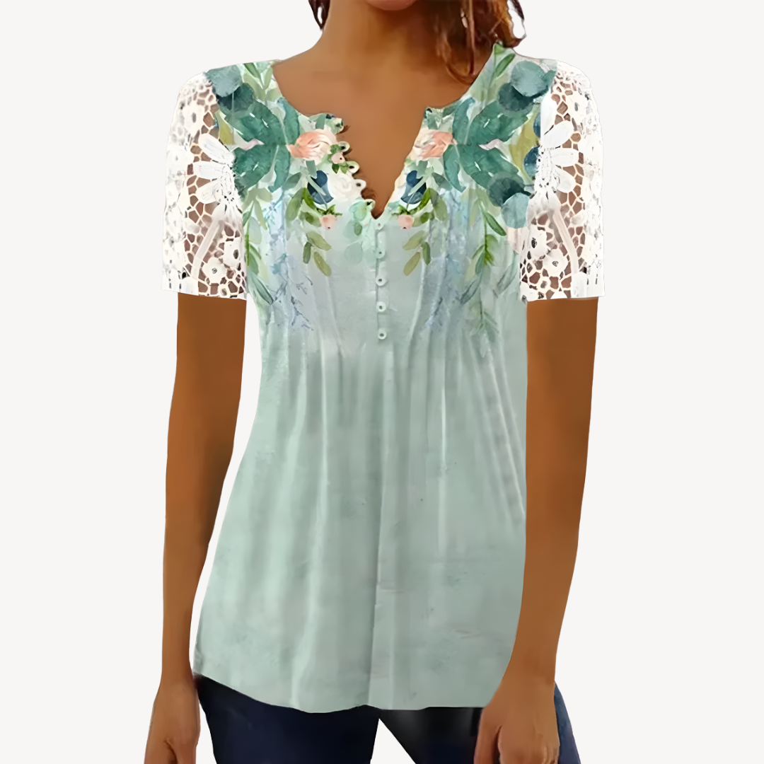 Stilla | Kvinders Blonde Ærme Bluse