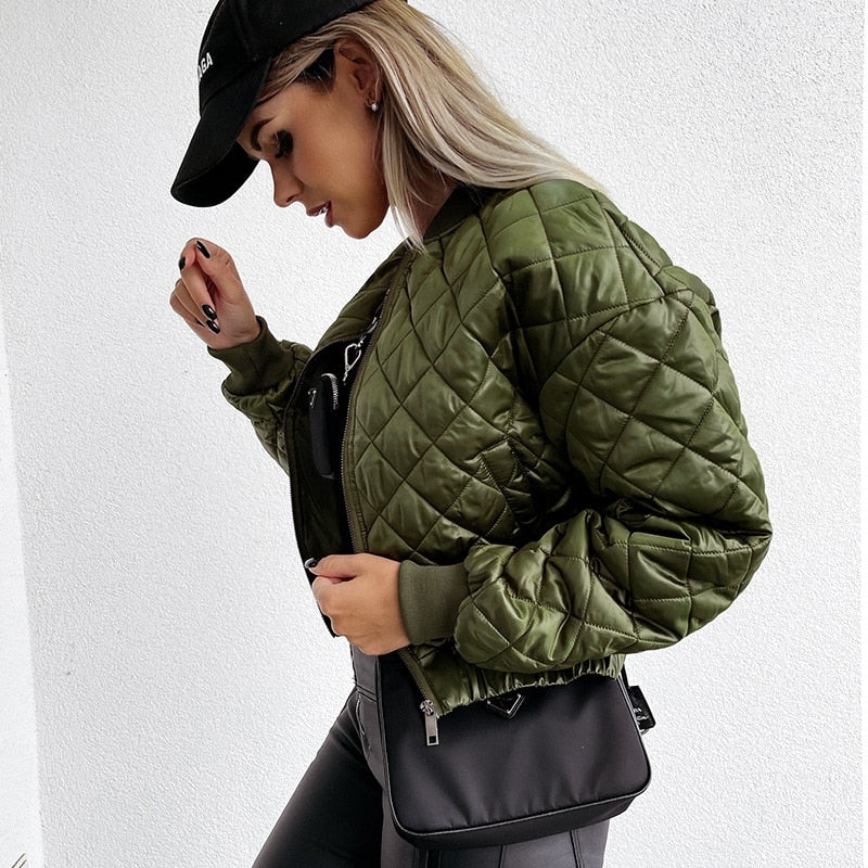 Stilla | Steppjakke - Forkortet bomber-style