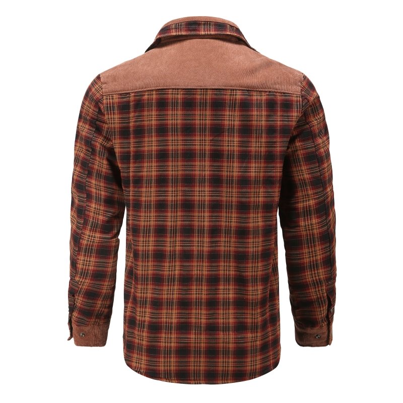 Stilla | Udendørs Flanneljakke I Skovhugger-Stil med Fleece - Fritids- og Arbejdsjakke