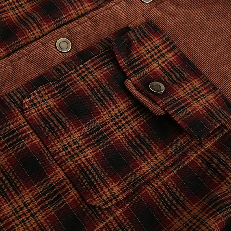 Stilla | Udendørs Flanneljakke I Skovhugger-Stil med Fleece - Fritids- og Arbejdsjakke