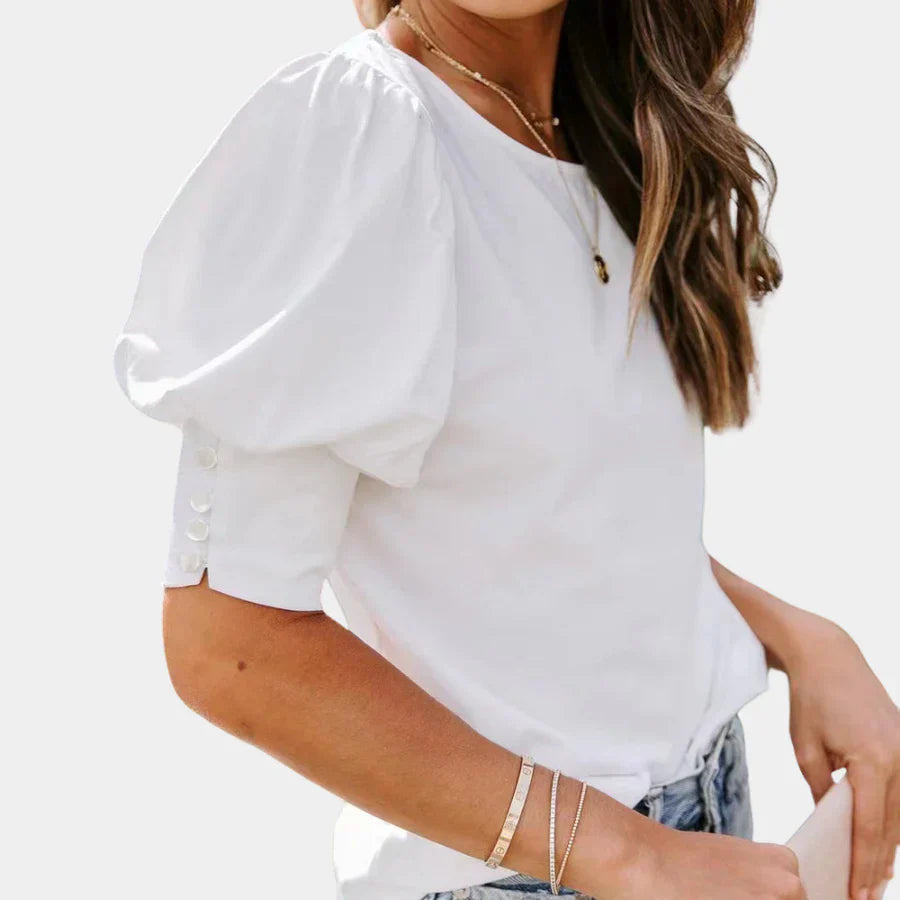 Stilla | Elegant Og Bred Damebluse Skjorte Helena Af Viskose